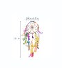 Multicolor Brass & Feather Dream Catcher