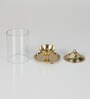 Camphor Brass Burner With Glass Lid