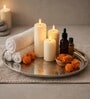 Grey Brass & Steel Celebration Tray