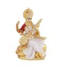 Brass 3 Inch Goddess Saraswati Idol