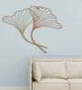 Brass And Copper Finish Iron Wire Wall Decor