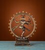 Brass Bonded Bronze Lord Natraj Idol