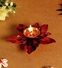 Brass Copper Lotus Flower Petals Kamal Shape Set of 2 Metal Diya