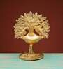 Brass Deepak with Tree of Life