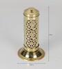 Brass Flora Designer Dhoopbatti Stand / Incense Holder