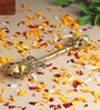 Golden Brass Ganesha Ritual Spoon