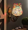 Novara Brass Glass Wall Sconces