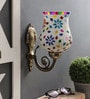 Novara Brass Glass Wall Sconces
