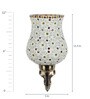 Otto Brass Glass Wall Sconces
