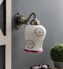 Poulsen Brass Glass Wall Sconces