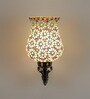 Otto Brass Glass Wall Sconces