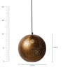 Romonov Brass Metal Hanging Light