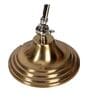 Charles Brass Study Lamp With Iron Base
