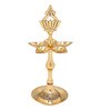 Brass Kamal Masuri Diya Stand Pack of 4 