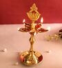 Brass Kamal Masuri Diya Stand