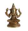 Brass Laxmi Ganesh & Saraswati Idol