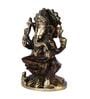 Brass Lord Ganesha Statue With Oxidised Finish