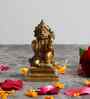 Brass Lord Hanuman Idol