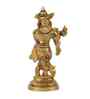 Brass Lord Krishna Idol