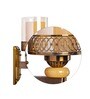 Galaxy Metal Wall Mounted Uplight Sconce (Brass)