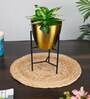 Brass Metal Taper Desk Pot