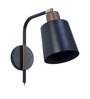 Milan Black Metal Wall Sconces