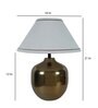 Brass Nr. Matka Table Lamp (Conical Shade)