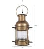 Bronze Metal Outdoor Hanging Light