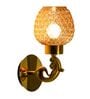 Brass Plantation Single Light Glass & Metal Wall Light