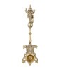 Golden Brass Ritual Spoon with Vishnu Idol