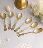 Royal Gold Brass (Set of 6) Table Spoons