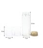 Brass Verre Prism Bottle & Glass Set