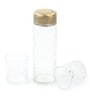 Brass Verre Prism Bottle & Glass Set
