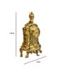 Vintage Golden Brass Table Clock