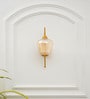 Kilda Brass Metal and Glass Wall Sconces