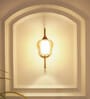 Kilda Brass Metal and Glass Wall Sconces