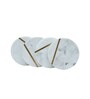 Bright Links White & Gold Marble (Set of 4) Table Coaster