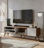 Brave TV Unit In Leon Teak & White Finish