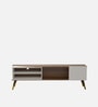 Brave TV Unit In Leon Teak & White Finish