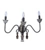 Bravia Brown and Black Wood and Iron Wall Light  | E14 holder | without Bulb