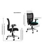 Bravo Low Back Ergonomic Chair in Black