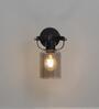 Bravo Metal & Glass Wall Light (Smoke)
