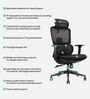 Bravo Breathable Mesh Ergonomic Chair In Black Colour