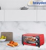 Brayden Krispo 9 Litre Oven Toaster Griller with Evov Bake Technology, Peach Red