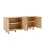 Brazil Solid Wood Sideboard In Natural Colour