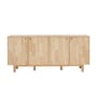 Brazil Solid Wood Sideboard In Natural Colour