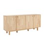 Brazil Solid Wood Sideboard In Natural Colour