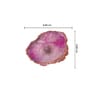 Brazilian Pink Stone Set of 4 Table Coasters
