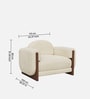 Breavion Classic Arm Chair In Cream Colour