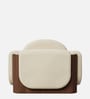 Breavion Classic Arm Chair In Cream Colour